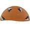 Flash Furniture Half Round 24 W, 47.5 L, 25.25 H, Chrome, Laminate, Particleboard, Steel, Grey XU-A48-HCIRC-GY-T-P-GG - alternate 8
